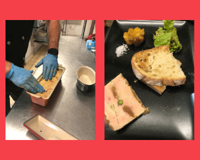 préparation du foie gras maison
