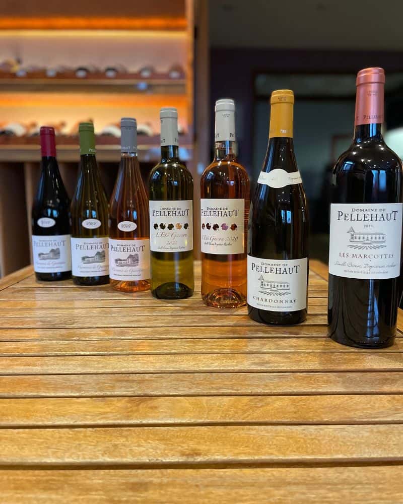 Côtes de Gascogne - Toute la gamme du CHATEAU DE PELLEHAUT