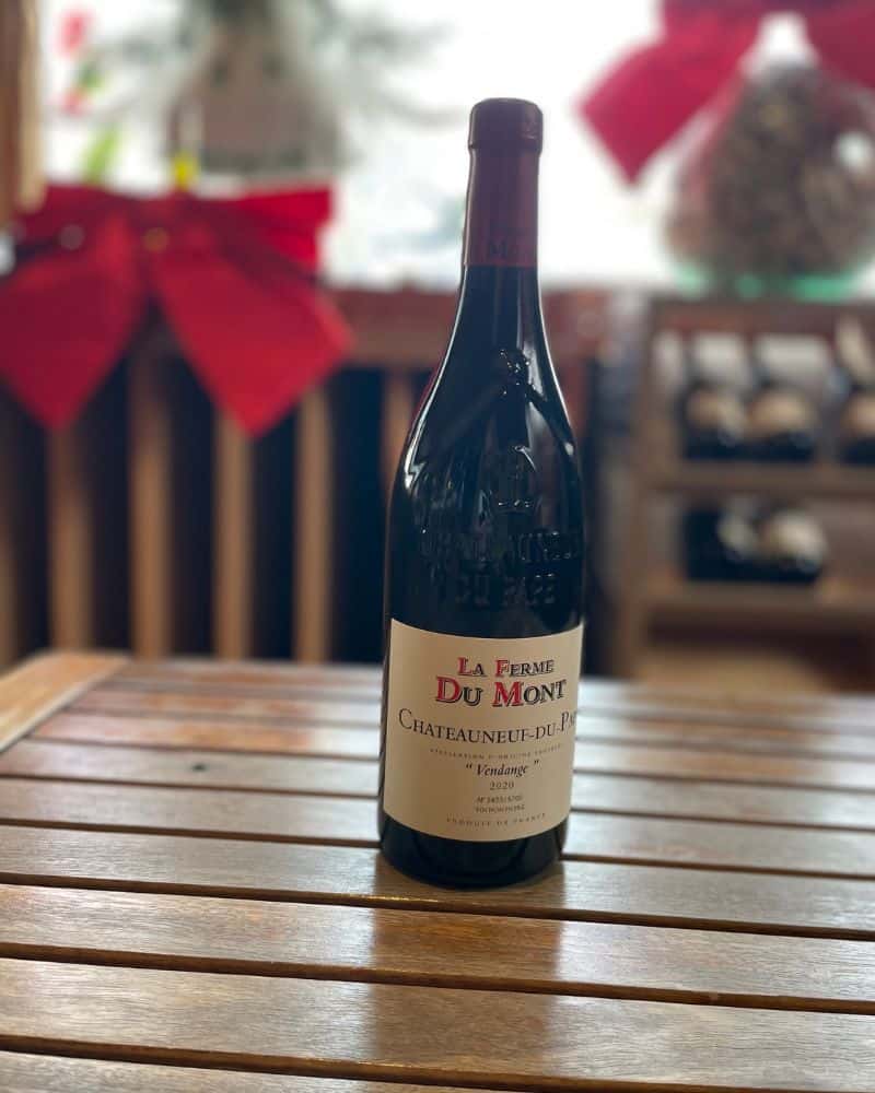 Côtes du Rhône – Château Neuf du Pape Rouge – Vendange - FERME DU MONT - 2020