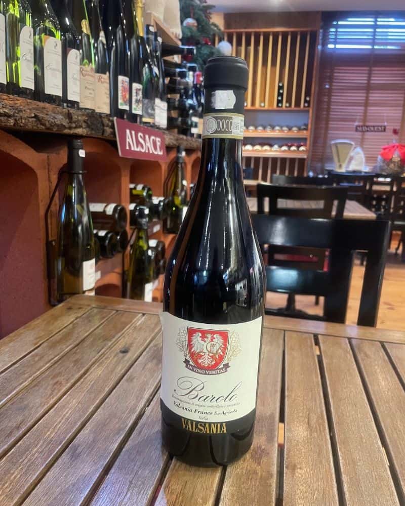 vins italiens - Barolo - VALSANIA